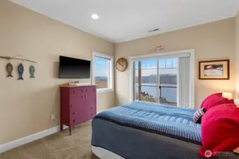 With views like this, who wouldn't love guest bedroom 4!