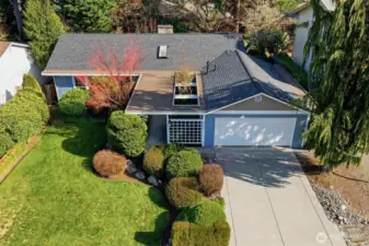 New roof in 2026 & EV charger outlet in the garage!