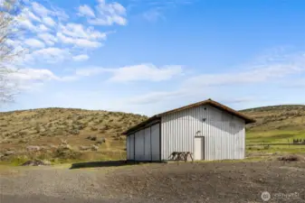 Another shop space - work and store vehicles or use for a workshop with lots of open parking area.