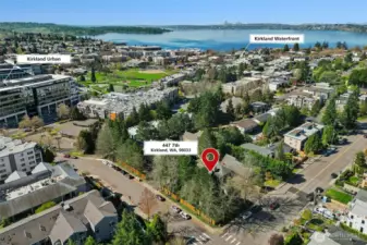 Quick easy walk to everything DT Kirkland has to offer!