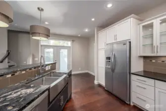 Farm Sink and custom Countertops