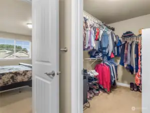 Primary Suite Walk In Closet