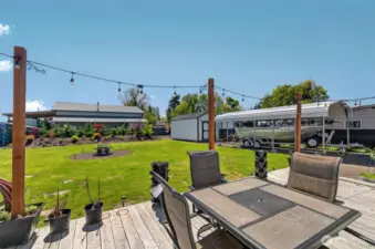 Deck for relaxing with friends and family