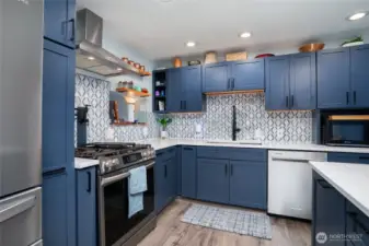 Beautifully updated kitchen