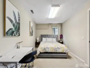 Downstairs bedroom #4.