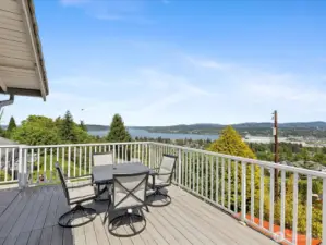 Amazing VIEWS from your own deck.