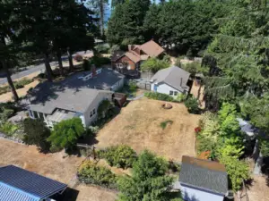 View of the property from above.