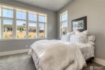Second bedroom with walk-in closet