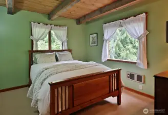 Bedroom #2 in the northwest corner.