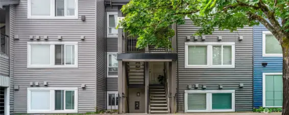 Front of the building