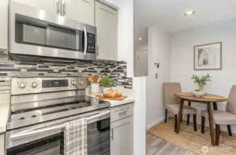 Beautiful kitchen appliances