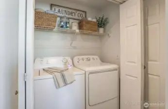 Laundry in unit