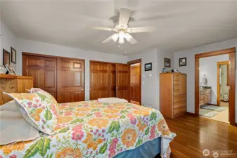 Spacious Primary with ensuite bath