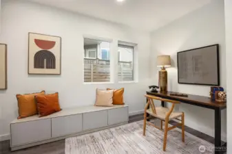 It can be storage, an office, an extra daybed for guests.