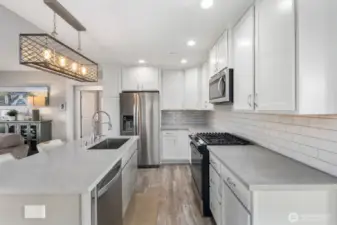 Large kitchen space