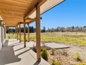 FRONT ENTRY COVERED PORCH