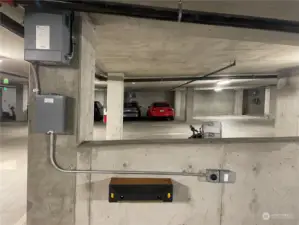 Wired for EV charging at your parking spaces