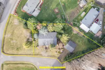 Listing includes separate lot