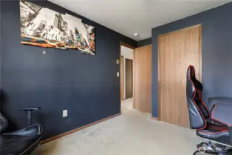 2nd bedroom closet is also a walk in and large