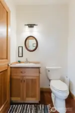 Main floor bathroom