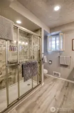 2nd level ¾ bath shower.