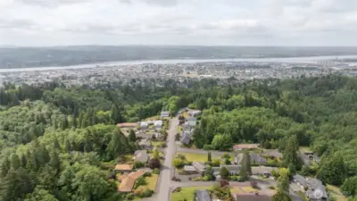 Aerial of 605 Lee Ave Aberdeen