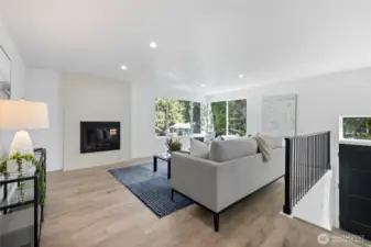 Perfect living room - main level.