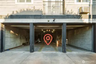 Garage Parking! Plus storage too