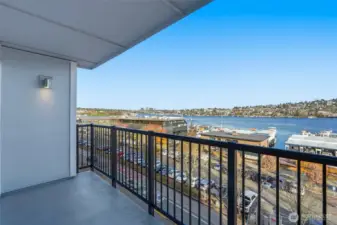 A serene extension of your living space with fresh air and city views.