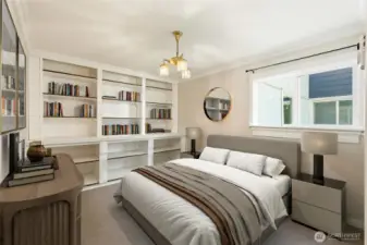 Cozy and bright, ideal for guests, office, or creative space.