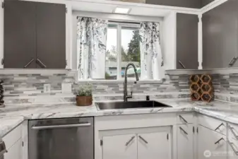 Gorgeous new deep sink!