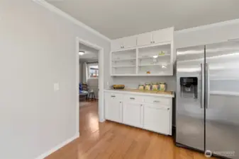 Fair amount of cupboard space.