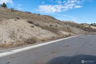 View of lot 104 from Sky Harbor Dr