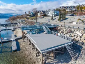 Community swim deck