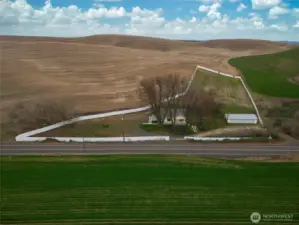 White Fence is on the Property Lines