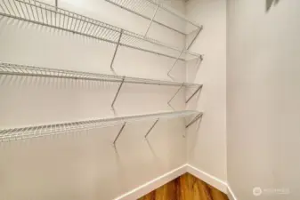 The large panty is a fantastic addition to any kitchen.