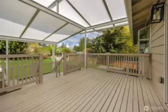 Covered deck