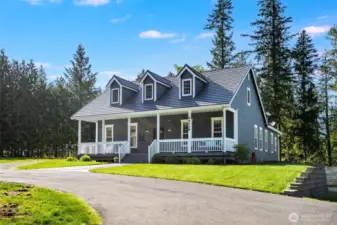 Stunning upgraded home on five beautiful acres!!