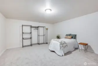 One of three sleeping quarters... just as you'll find it.