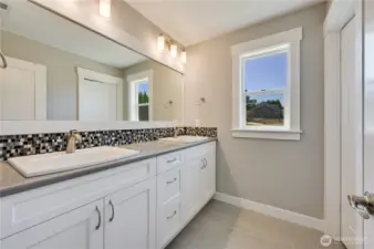 upstairs bathroom