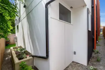 End unit is uniquely positioned to offer more seclusion than others in the community, perfect for those who value peace and personal space.