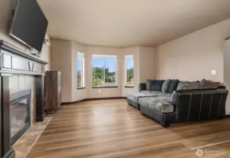 Light filled living space