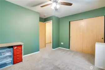 The fourth room upstairs offers spacious versatility. Make it another bedroom, a bonus/media room, or whatever suits your needs and lifestyle most!