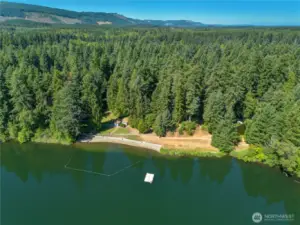 There are 3 lakes within the Clearwood area—2 private and 1 public. Each lake has its own rules regarding motorized vehicles, but they are all open for recreational fishing and swimming!