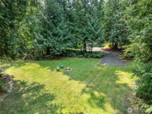 Space for possible Shop on the property!