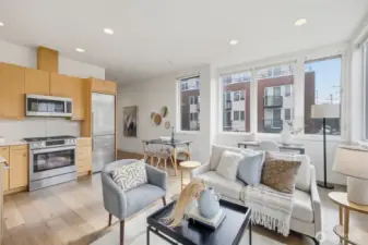 Plenty of room to stretch out or have friends over