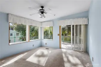 The fan will keep that air moving.