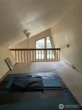 Upstairs loft