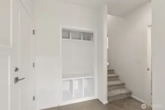 Entry Bench and Storage