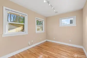 Main floor secondary bedroom